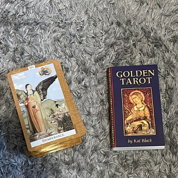 Golden Tarot deck - Picture 3 of 3